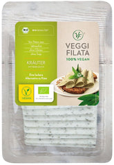 Veganes Produkt A'LA Käsescheiben mit Kräutern BIO 150g - VEGGI FILATA
